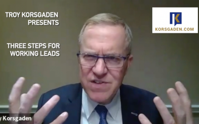 Three Steps For Working Leads