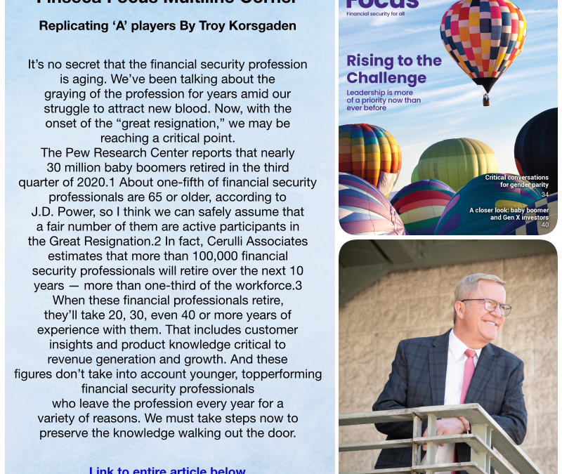 Replicating ‘A’ Players Article