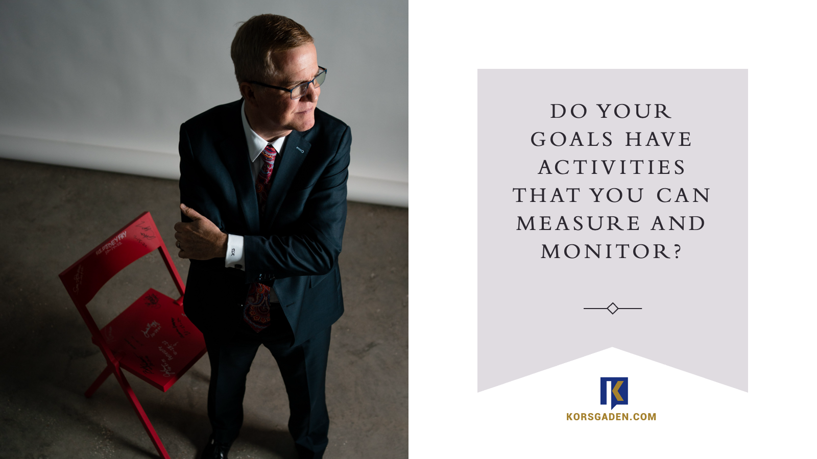 measure and monitor your goals