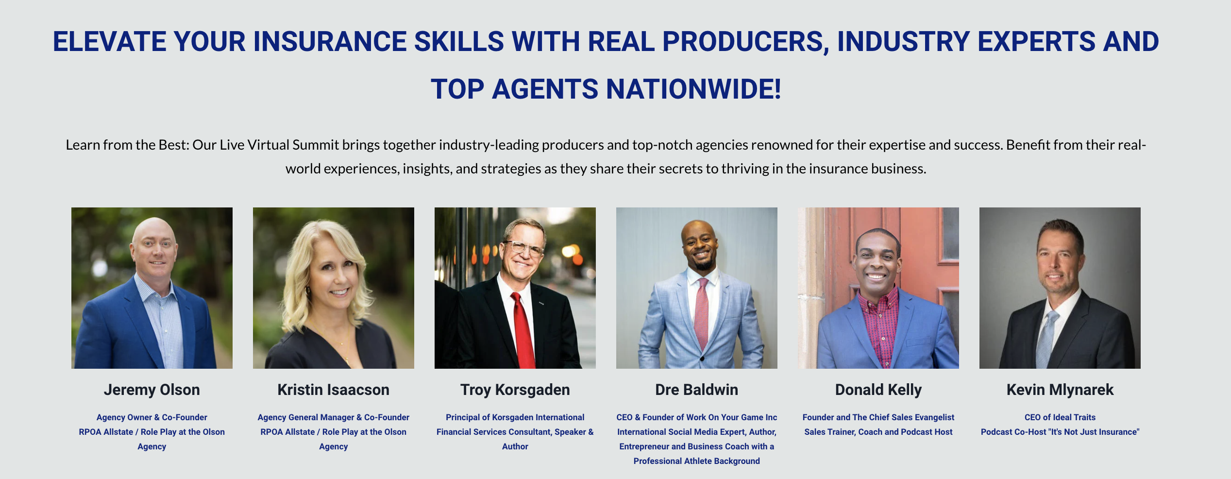 rpoa live summit featuring troy korsgaden