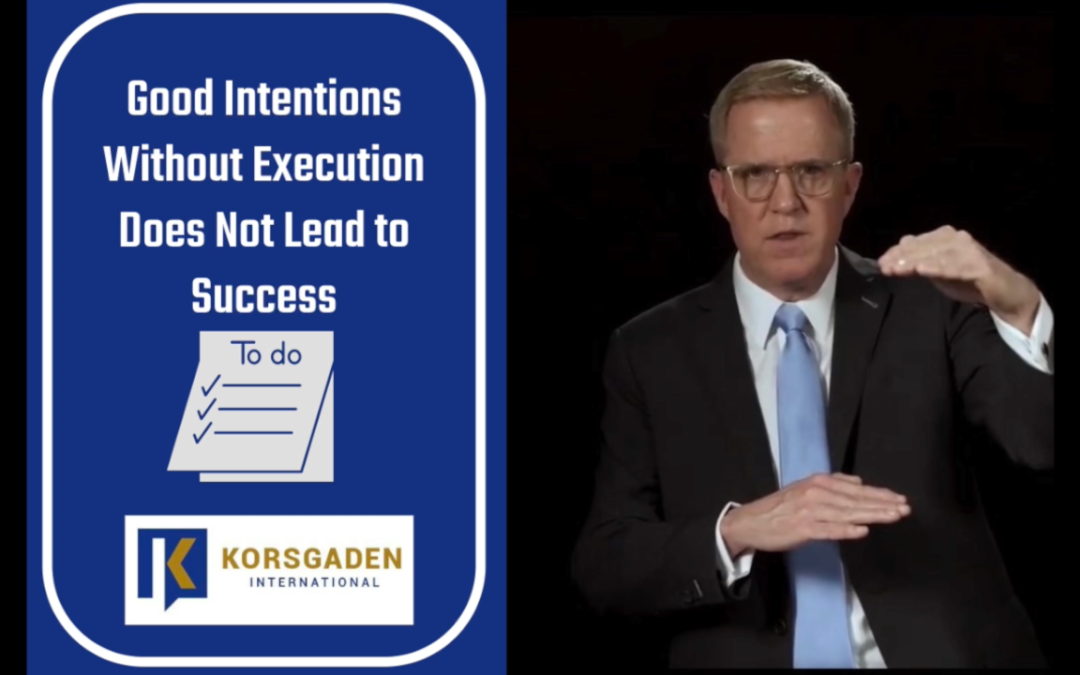 Good Intentions Does Not Always Lead to Success