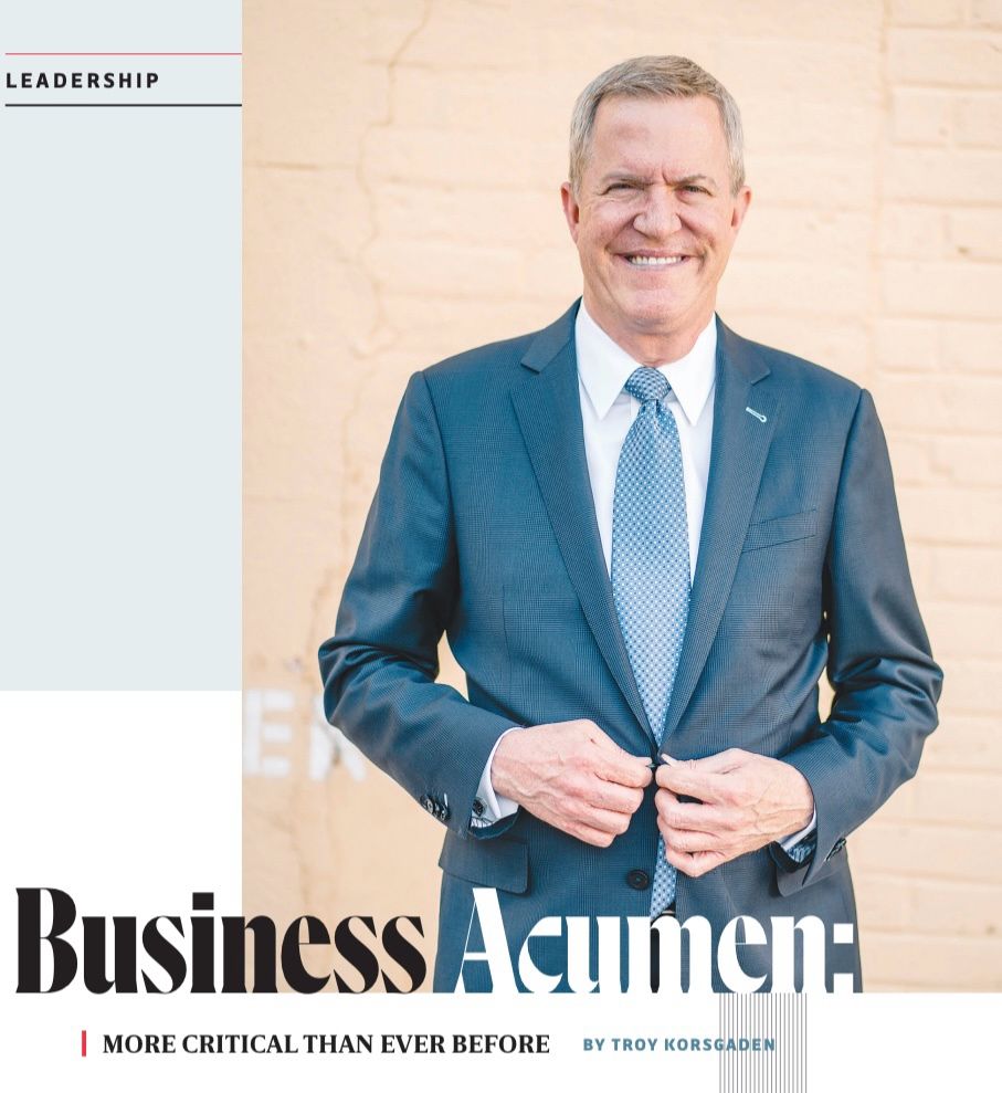 business acumen more critical than ever before