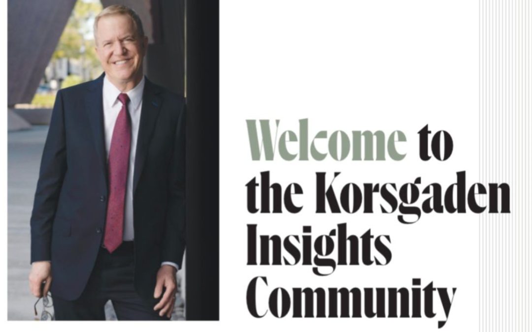 Welcome to the Korsgaden Insights Community